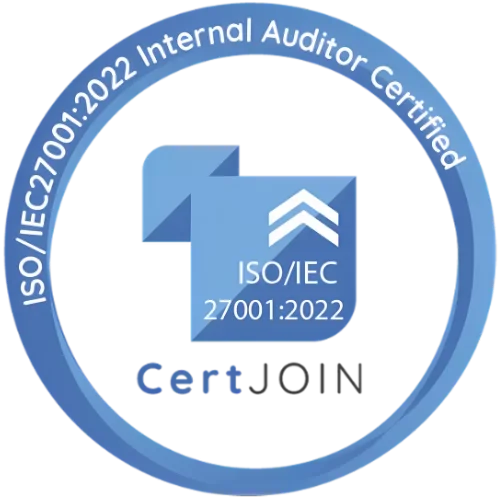 Auditor interno certificado ISO/IEC 27001:2022