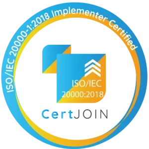 Certificado de implantador de ISO/IEC 20000